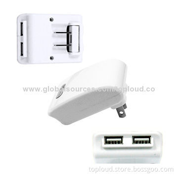 Mobile Phone Chargers, USB 5V/1A Output, 12-24V DC Input Voltage